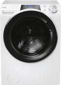 lave-linge Candy | machine à laver, Blanc/Noir – Lave linge sechant Frontal RPW41496BWMBC-S