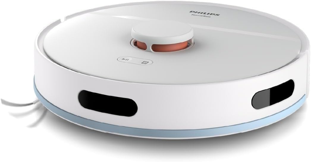Philips Aspirateurs, Blanc – Homerun 2000 Series Robot Vacuum Cleaner | aspirateur et serpillère en un seul endroit