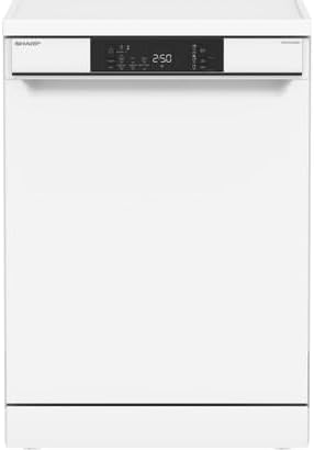 Lave-vaisselles standards Sharp – 60 cm | Blanc, Lave vaisselle QWNA1FF45DW