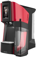 ESSSE CAFFÈ machine à café, cafetière – Rouge/Noir | S20.Latte pour Espresso et Cappuccino - avec affichage - couleur rouge