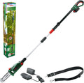 Outillage de jardin motorisé Bosch | 18 V, Noir/Rouge/Vert – Élagueuse sur perche sans-fil UniversalChainPole 18 (2 batteries