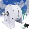 forestalk groupe électrogène, 000 W – 12 V | 24 V, 48 V – 120 V | Blanc/Bleu/Vert, Générateur à aimant permanent