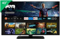 TELEFUNKEN téléviseur, Noir – TE40759B50V4F 40' Smart TV | HEVC/H.265, classe énergétique G