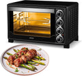 rôtissoire MPM – 32 Litres | 1600 W, Noir – MPE-05/T Four Électrique à Convection | à Poulet, Porte en Verre Double