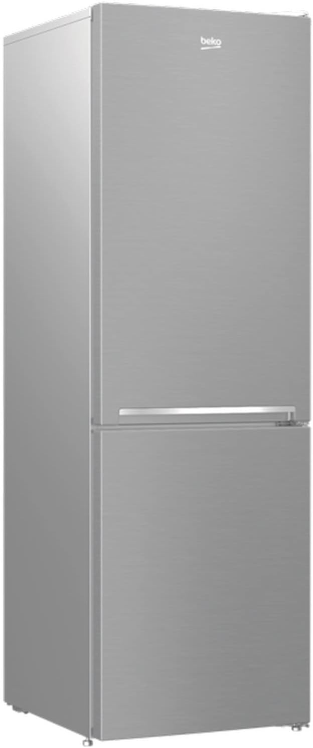 réfrigérateur Beko – frigo | 343 L, 185,2 x 59,5 x 67 cm – Gris Acier | combiné congélateur en bas - - RCSA366K40SN - Classe E
