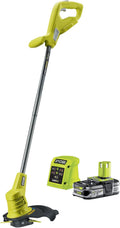 batterie RYOBI | 18 V, 1,5 Ah – Jaune/Noir | Coupe-Bordures/Dresse-Bordures, Alimenté par pile – 1 Lithium+ et Chargeur - RLT1825M15S