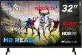 Smart Tech téléviseur, 80 cm – Noir | TV LED HD 32' ( ) Smart TV Whale OS-32HH01K- Molotov, Prime Video – Disney+ 3xHDMI - 2xUSB -Dolby Digital+
