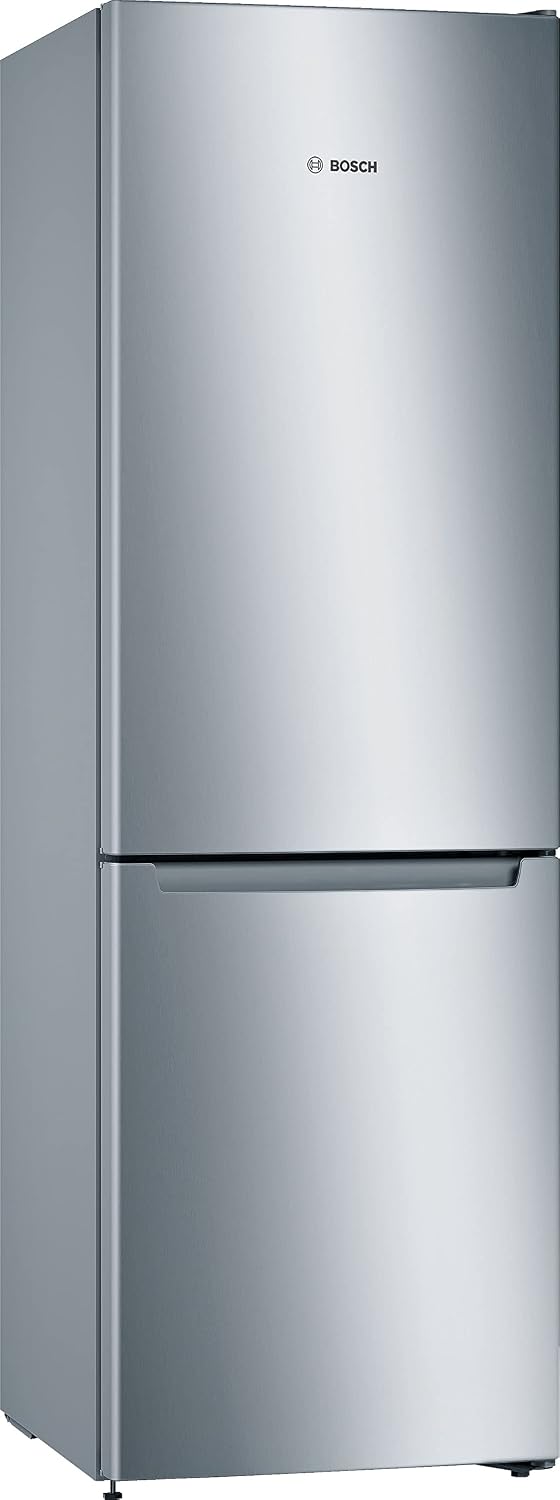 réfrigérateur Bosch | frigo, 282 L – 60 cm | 176 cm, Argent – KGN33NLEB Série 2 combiné pose-libre - - L x H - Inox