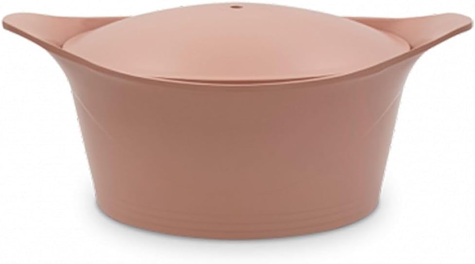 Cocottes COOKUT | 20 cm, Rose – L' Cocotte avec poignée en métal et manique assorties - Guimauve