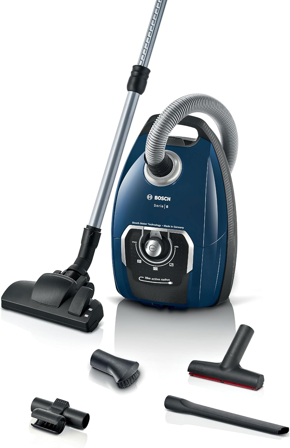 aspirateur traîneau Bosch – Bleu/Noir | Serie 8 BGL8XPER