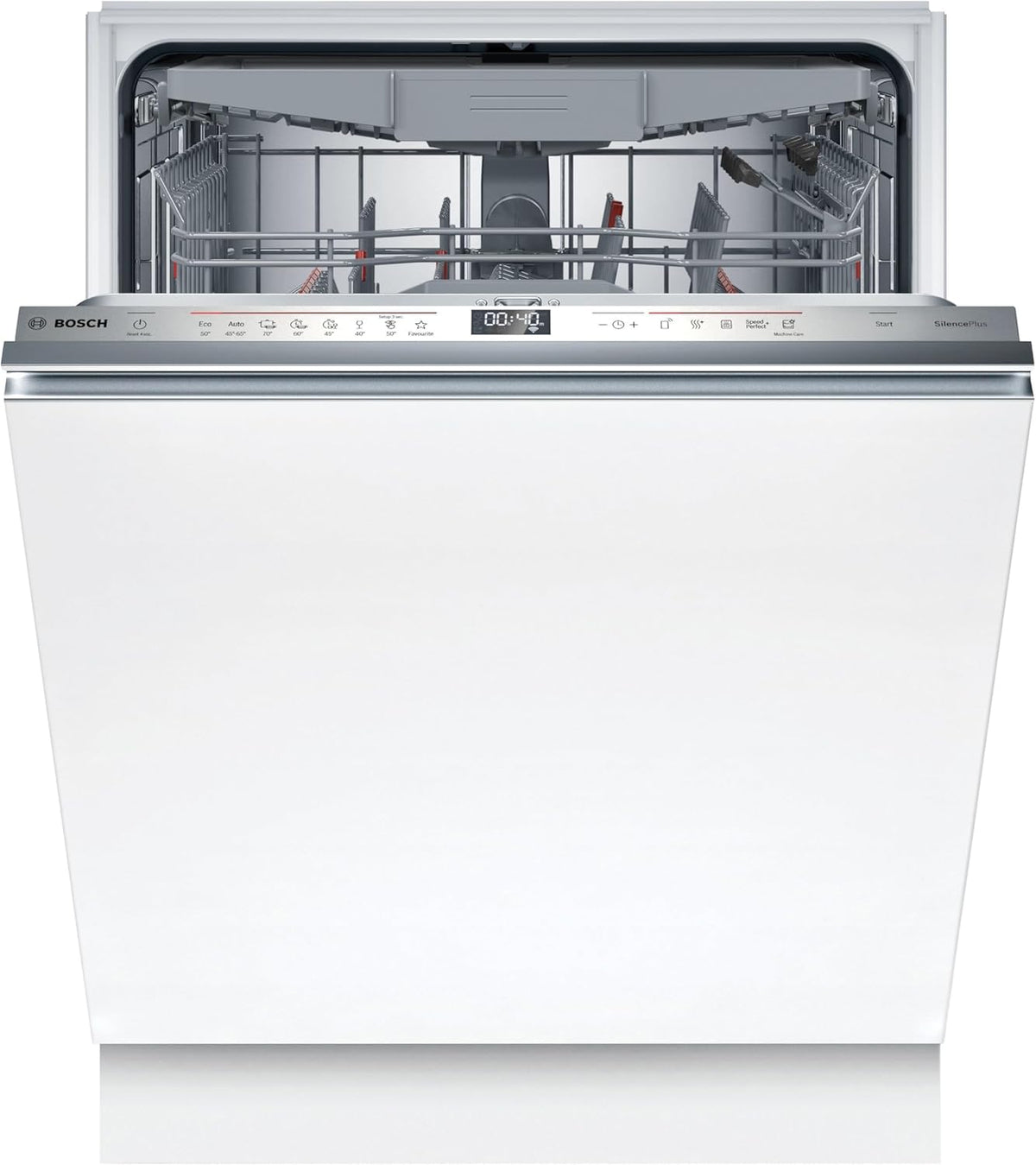 Lave-vaisselles standards Bosch – 60 cm | Blanc, Lave-vaisselle tout intégrable – Classe énergie A | Home Conn - SBD6ECX12E