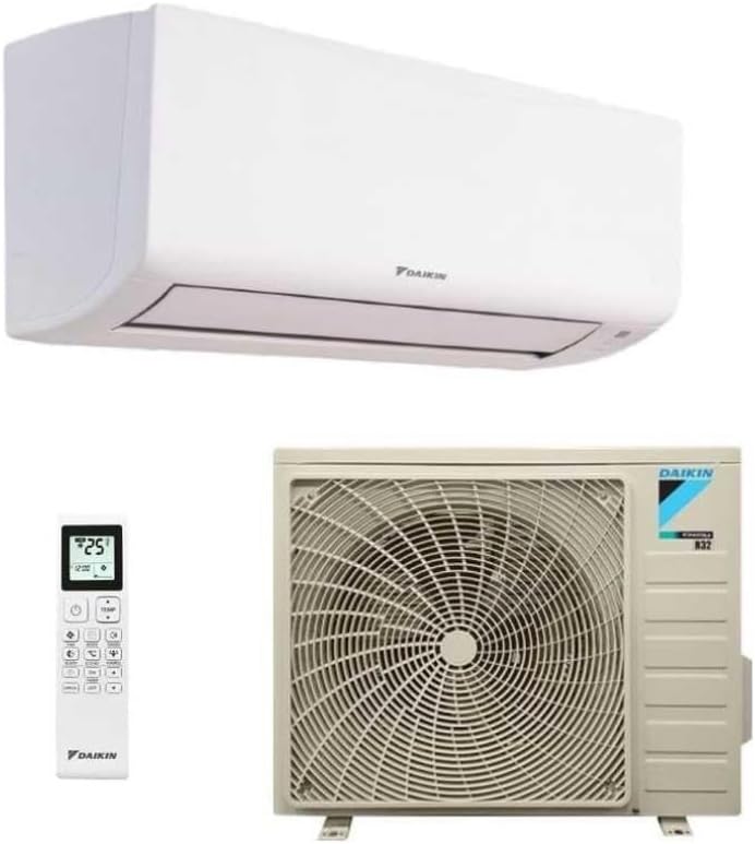 Daikin climatiseur, 000 BTU – Blanc/Beige | Mural Monosplit Inverter FTXC35E/RXC35E, Classe A++ – Réfrigérant R32