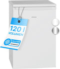 réfrigérateur Bomann – frigo | 120 L, 120 litres – Blanc | avec petit congélateur KS2184-1, Capacité utile – Réglage de la température en continu