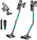 aspirateur balai sans fil Ufesa | aspirateur sans fil, 500 W – 29,6 V | 26 kPa, Argent/Turquoise – U7 Digital Pro Wash