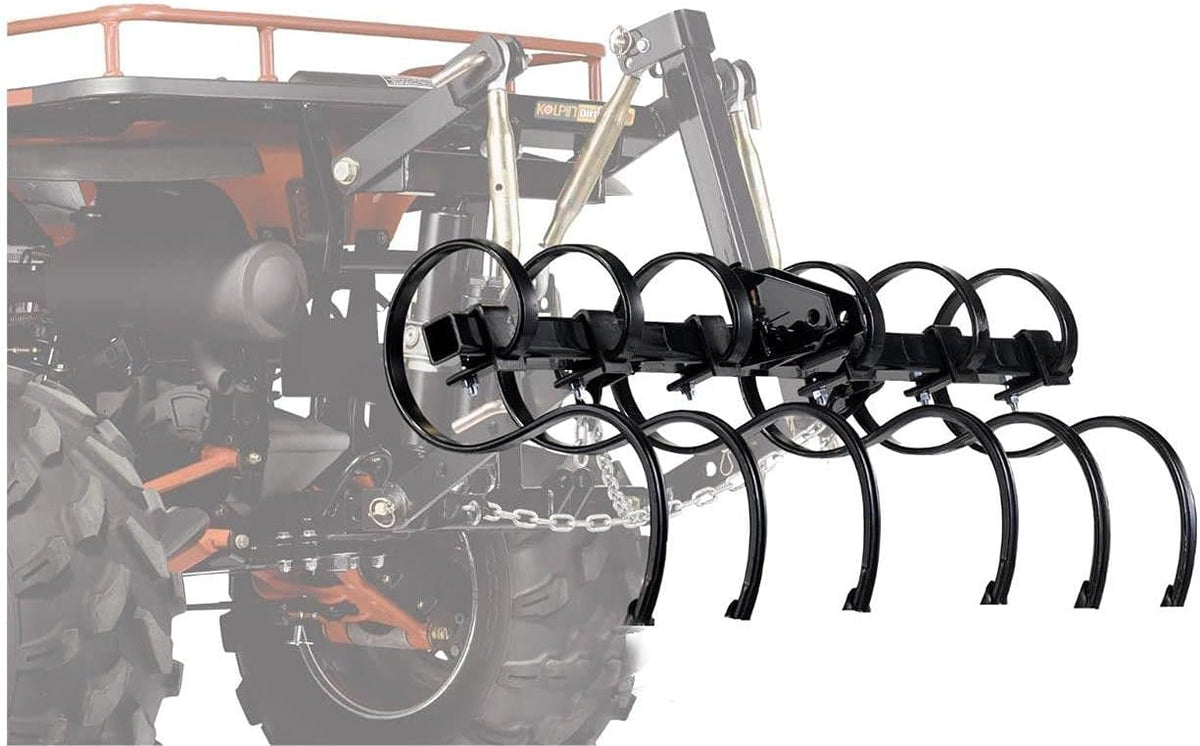 motodak Cultivateurs et bêches rotatives, 120 cm – Noir | cultivateur 6 Dents kolpin Quad