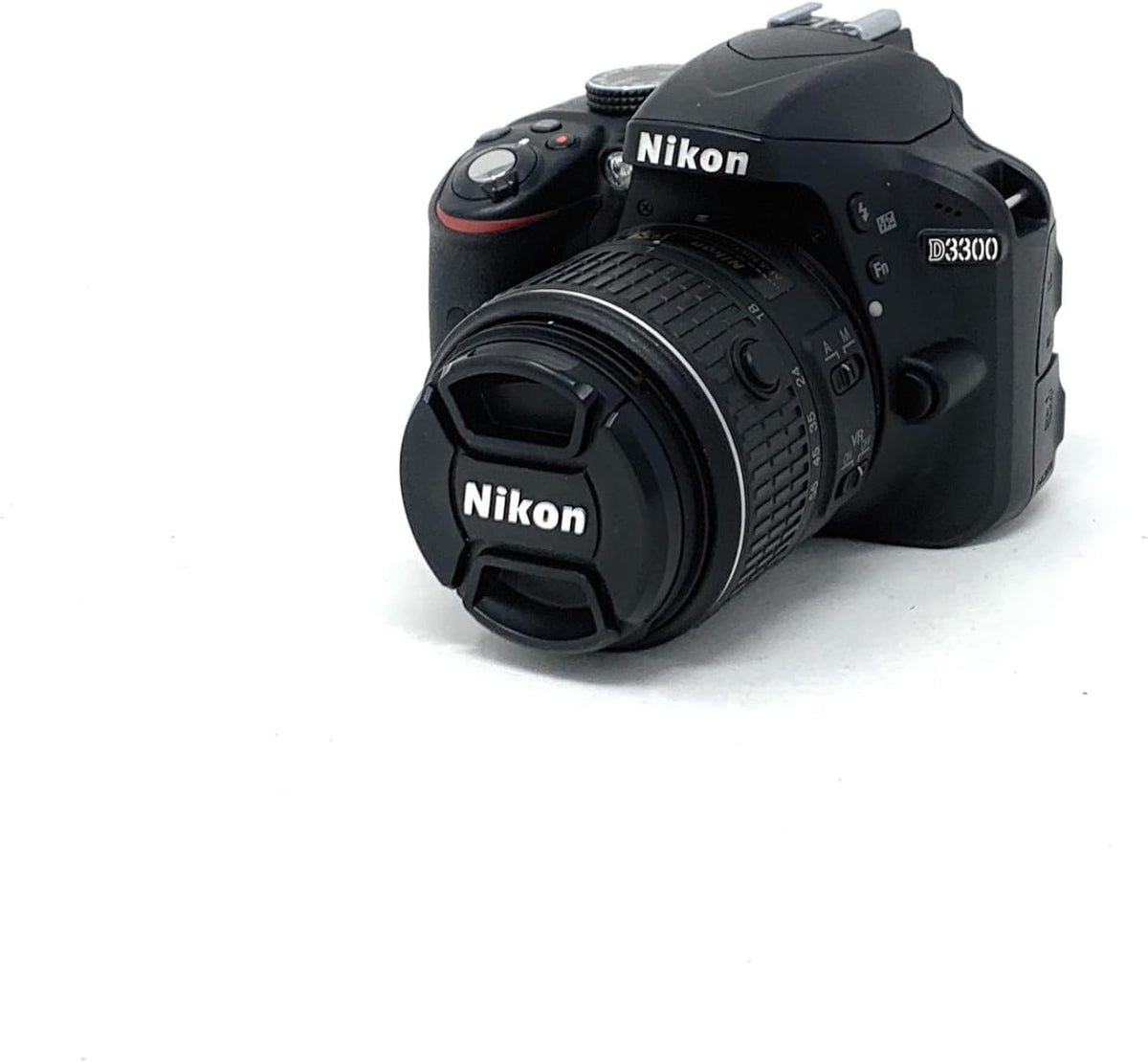 Reflex numériques Nikon – 55 mm | Noir, D3300 Appareil photo numérique Reflex 24 – 2 Mpix Kit Objectif AF-S 18- VR II