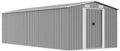 Abris de jardin Mokuyary | 257 x 580 x 181 cm, acier galvanisé – gris | outils de jardin