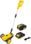 Nemura tondeuse à gazon, 40 V – 22 cm | 2 Ah, Jaune/Noir