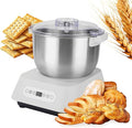 POCDUUA blender, 255 × 310 × 280 mm – 5 L/7 L | 200 W, 5 L – 7 L | Gris/Blanc, PéTrin Vertical éLectrique – Machine à PéTrir La PâTe EntièRement