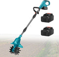 motoculteur LwiftGal – 140 cm x 28 cm | 21 V, 25Cm – 20Cm | Bleu/Noir, Sans Fil Avec Batterie – éLectrique Pour Jardin Et Cour