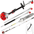 Outillage de jardin motorisé Oxeo – 4.06 m | 30 cm, Rouge/Noir/Argent