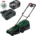 tondeuse à gazon Bosch – 38 cm | 75 mm, 40 l – 18 V | Vert/Noir/Rouge, sans Fil ROTAK18V2-38 (Largeur de Coupe