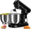 robot de cuisine DOBBOR – 2,5 L | 3 L, 1500w – Noir/Argent | Robot Pâtissier, Professionnel Avec bol +