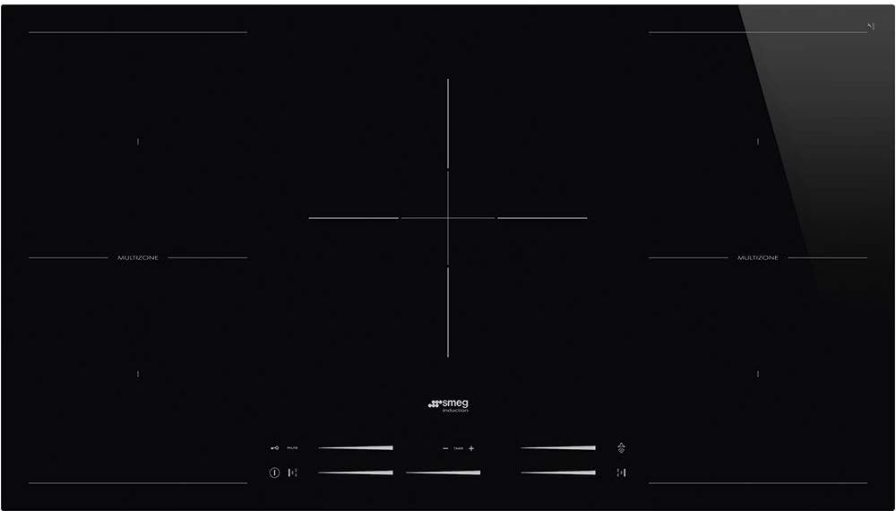 table de cuisson Smeg, Noir – Plaque de cuisson à induction (SI2M7953D)