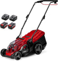 Einhell tondeuse à gazon, 4 Ah – Rouge/Noir | sans Fil GE-CM 36/36 Li (Power X-Change, Lithium-ION – Moteur électrique sans Charbon