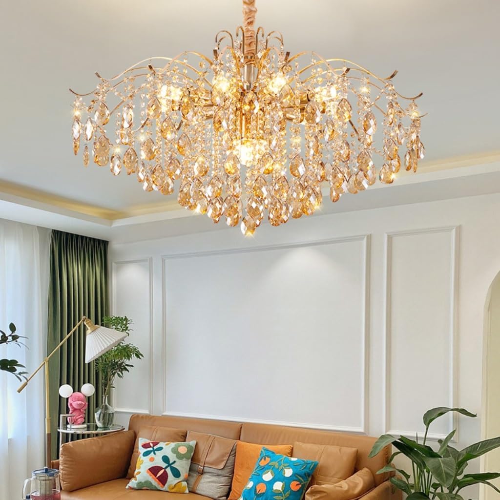Lustres DOCJX | 80CM, Doré – Salon( )