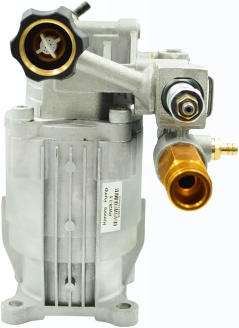 WASPPER nettoyeur haute pression, 200 bar – 8,5 L | Argent/Orange, Pompe 3000 PSI – Pompe horizontale /min 6