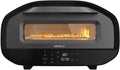 Cecotec four à pizza, 1700 W – 12 Litres | Noir/Gris, Electrique Pizza&Co Tifosi avec Fenêtre – Contrôle digital