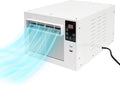 climatiseur portable Beaudreaul | 41,5 x 28,3 x 20,5 cm, 280 W – 220 V CA | 40-50 dB, 220 V – blanc | fonction minuterie et télécommande