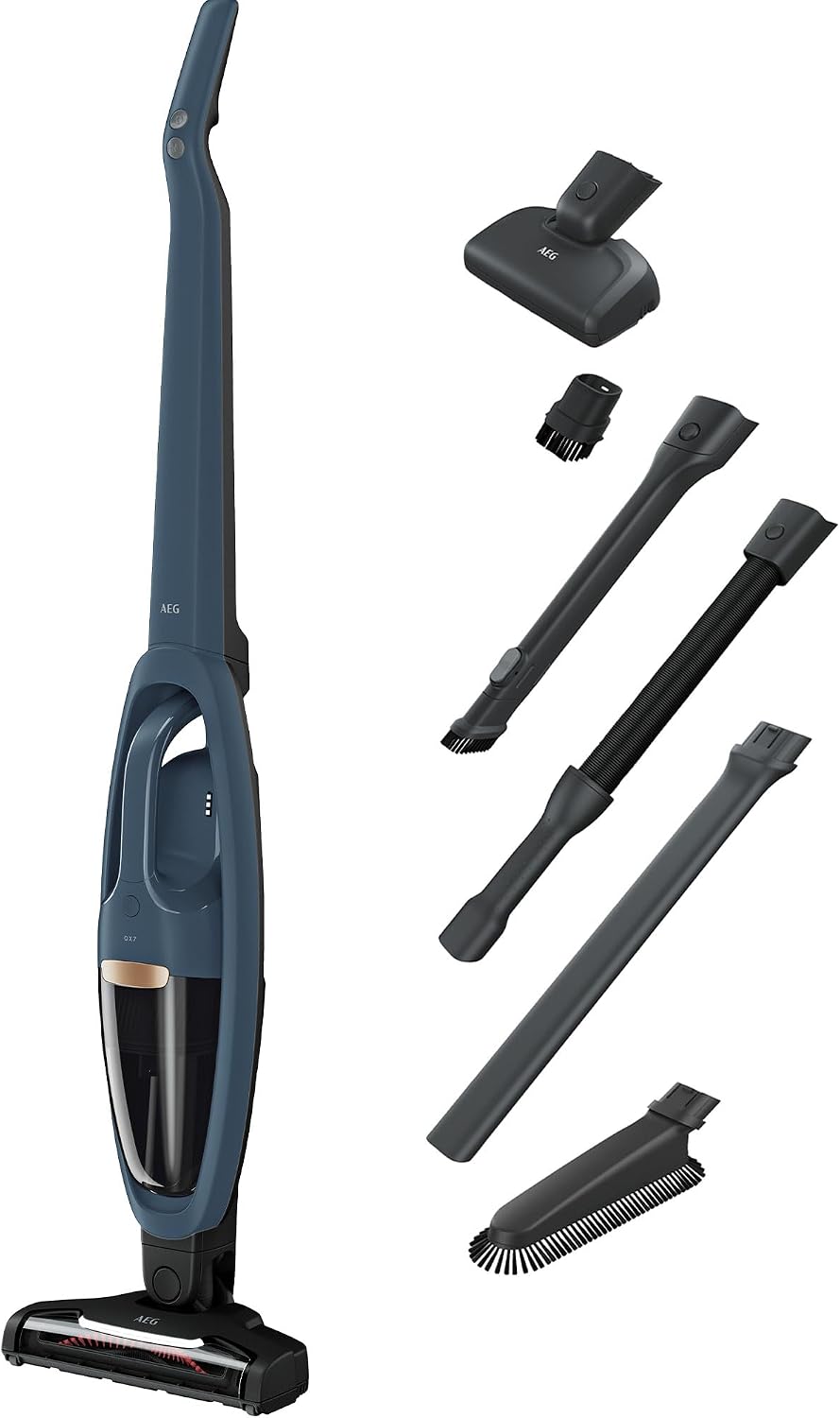 aspirateur balai sans fil AEG – aspirateur sans fil | Bleu, QX7 Animal 900402251 – Aspirateur Balai