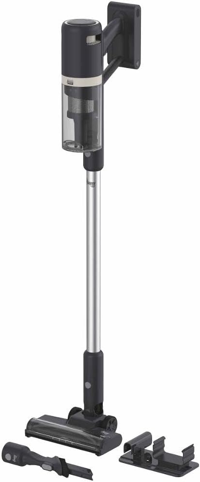 Hoover aspirateur balai sans fil, aspirateur sans fil – 0,55 L | 200 W, 2,6 Ah – Bleu/Gris, Hfg10h 011 Aspirateur Balai Batterie Sec Hepa Sans Sac