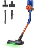 aspirateur balai sans fil Tineco – aspirateur sans fil | Bleu/Orange/Noir, Pure One S70 – 200AW d'Aspiration | 95 Min d'autonomie