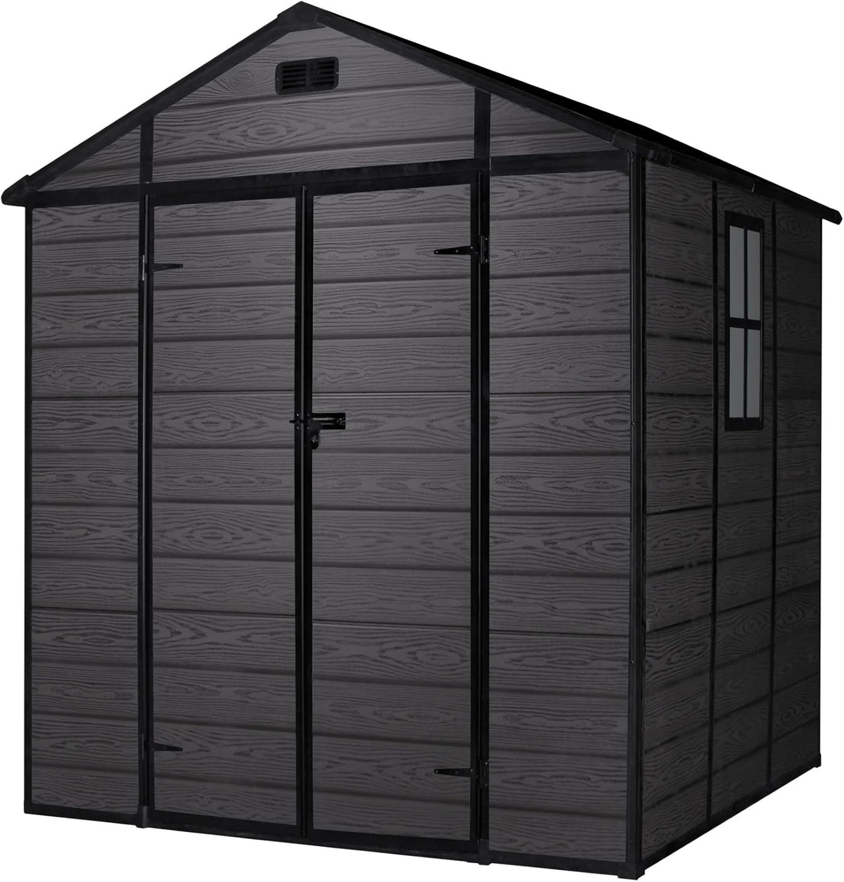 Abris de jardin wasabi – 4,6 m | 12 mm, Noir