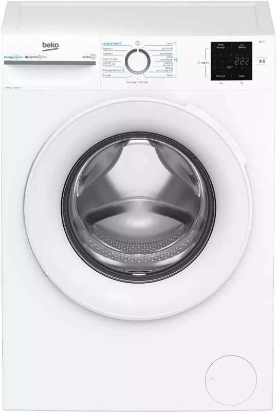 lave-linge Beko – machine à laver | 10 kg, Blanc – frontal 1200 Tours/min - BM0WT310211