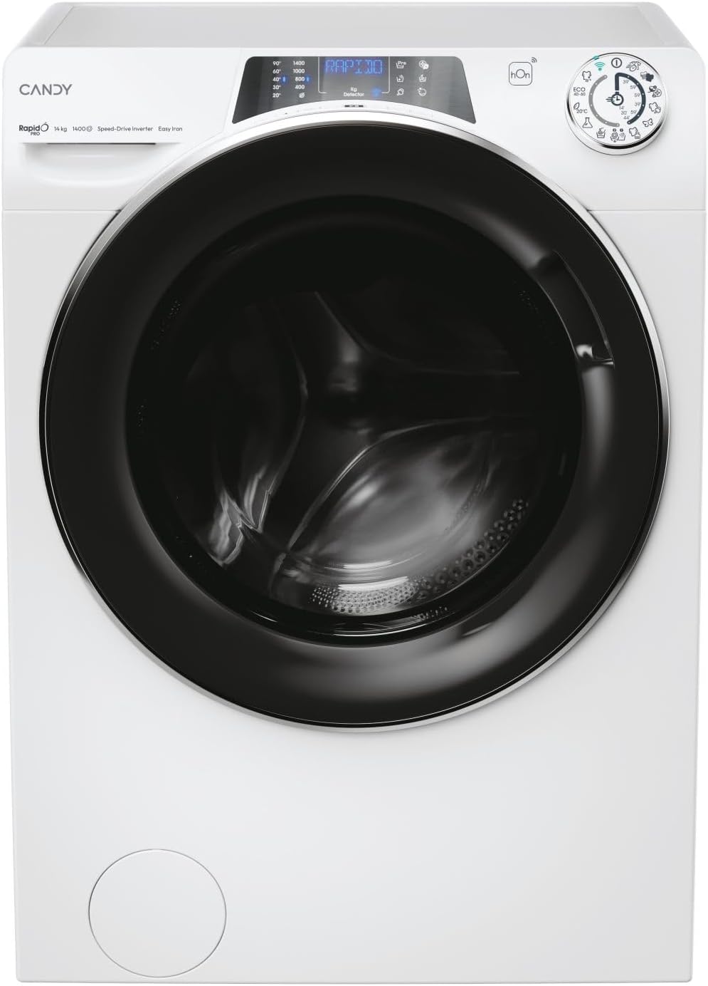 Candy lave-linge, machine à laver – Blanc/Noir | frontal RP4146BWMBC1S
