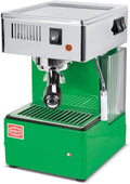 Quickmill machine à café, cafetière – Vert/Argent | 0820 Machine à expresso fabriquée en Italie (vert)