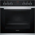 Fours encastrables SIEMENS | 59,4 cm, Noir/Acier Inoxydable
