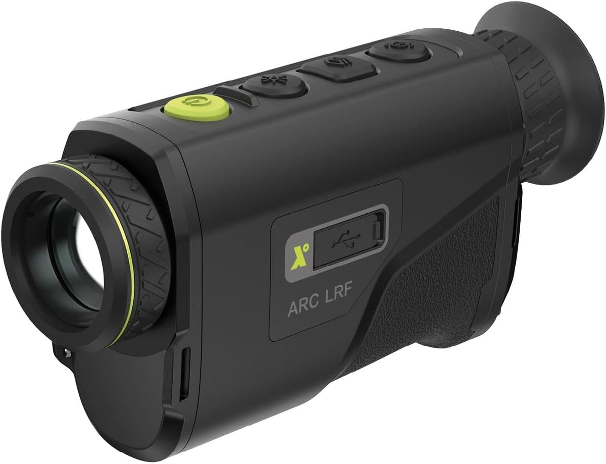 Jumelles téléscopes et optique Pixfra – Noir/Vert | Arc LRF A425 Monoculaire d'imagerie thermique