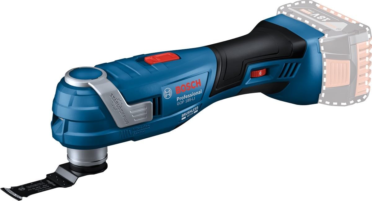 Outillage électroportatif Bosch Professional – 18 V | Bleu/Noir, vitesse oscillante sans charge 20.000 min-1)