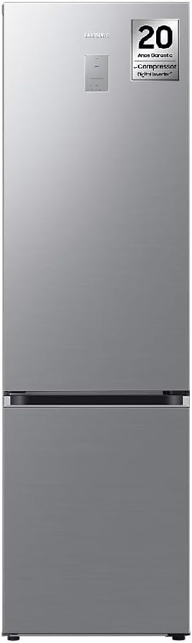 réfrigérateur Samsung | frigo, 390 L – Argenté | Combiné Inox - RB38C675CS9/EF