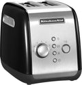 KitchenAid grille-pain, Noir/Argent – 2 TRANCHES - Noir onyx 5KMT221EOB