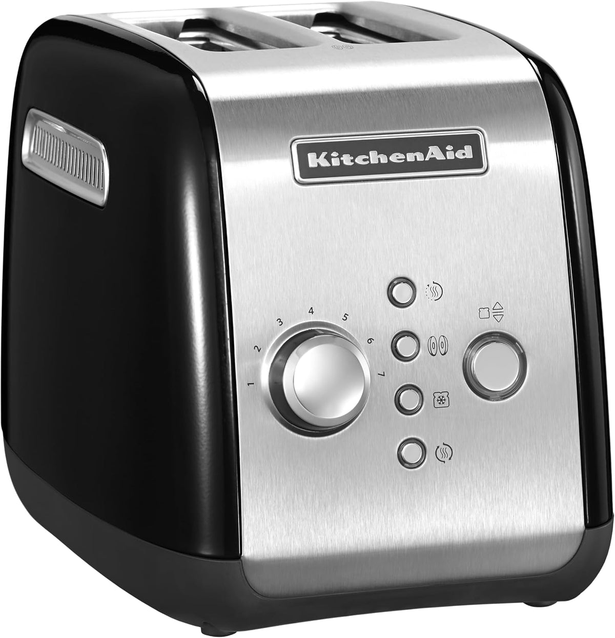 KitchenAid grille-pain, Noir/Argent – 2 TRANCHES - Noir onyx 5KMT221EOB