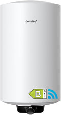 chauffe-eau Comfee | 80 Litres, Blanc – électrique vertical | à Accumulation, Electronic Contrôleur – Timing & Contrôle de la Température pour Douche