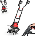 motoculteur RELAX4LIFE – 1200 W | 750 W, 22 cm – Rouge/Noir | Motobineuse Électrique / avec Câble, Guidon Pliable