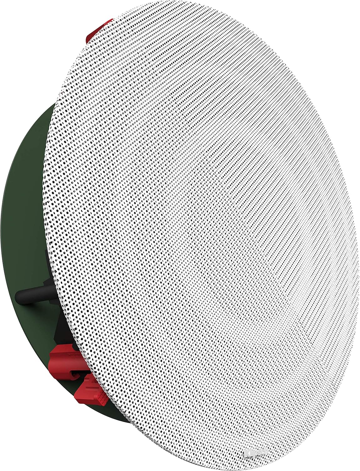 Klipsch Haut-parleurs pour plafond et encastrés, 20,3 cm – Blanc/Vert/Rouge/Noir | CS-18C SKYHOOK RCA Enceinte encastrable au Plafond avec woofer