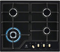 table de cuisson Electrolux, Noir – Plaque de cuisson à gaz (EGS6436RK)